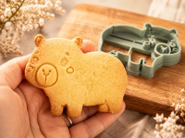 Emporte-pièce capybara kawaii — biscuits animaux