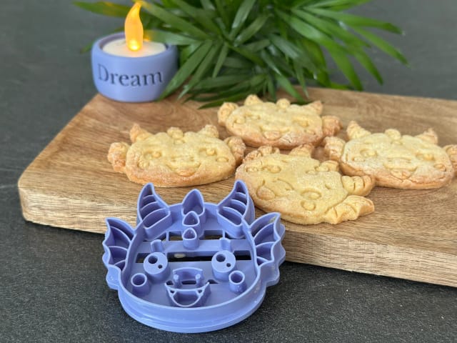 Emporte-pièce dragon Kawaii